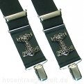 Hosentr�ger 2928 mit Ziernieten "Thors Hammer"