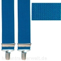 leuchtend blauer Hosentr�ger 4111 mit Webstruktur