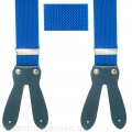 blauer Hosentr�ger 4120 mit Webstruktur