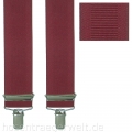 weinroter Hosentr�ger 4121 mit Webstreifen